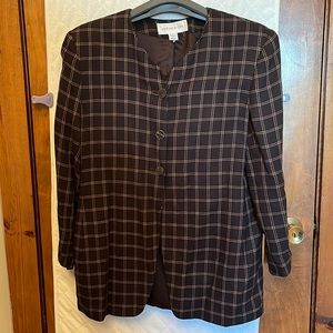 Jones New York Brown Jacket